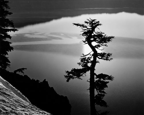Solar Reflection, Crater Lake 1985